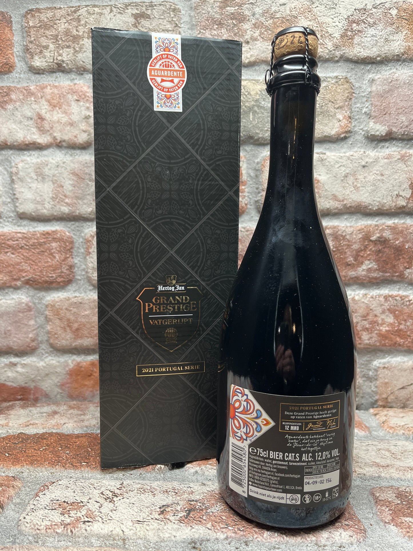 Hertog Jan Grand Prestige Vatgerijpt Aquardente 2021 Barleywine - 75 CL