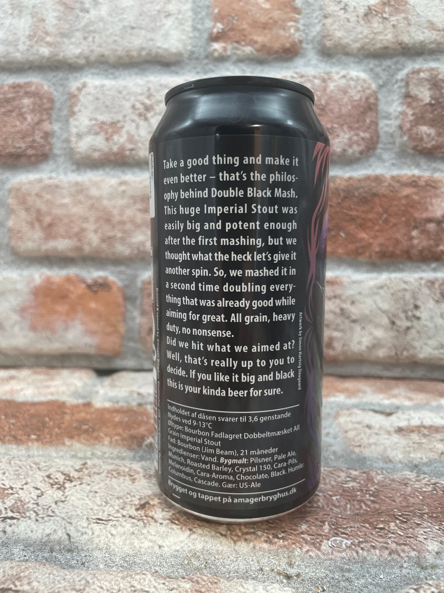 Amager Bryghus Double Black Mash Bourbon Version 2025 Stout - 44 CL