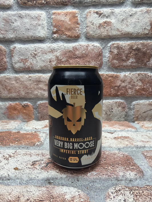 Fierce Very Big Moose 2025 (Bourbon Barrel-Aged Edition) Stout - 33 CL