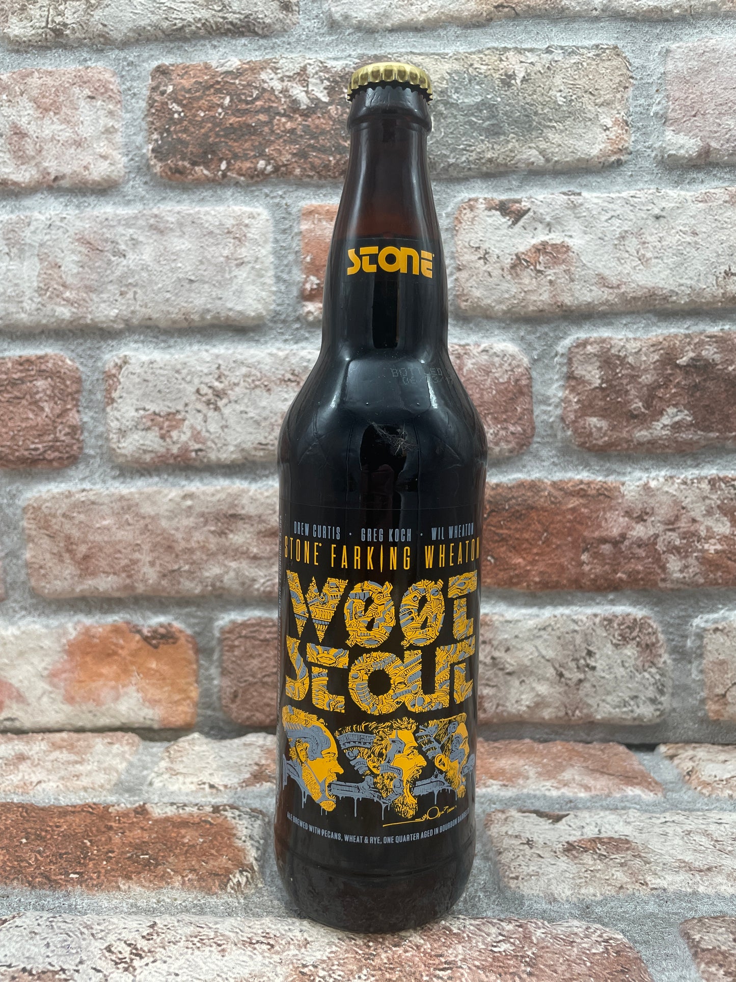 Stone Brewing Drew Curtis / Wil Wheaton / Greg Koch Stone Farking Wheaton w00t 2017 Stout - 65 CL