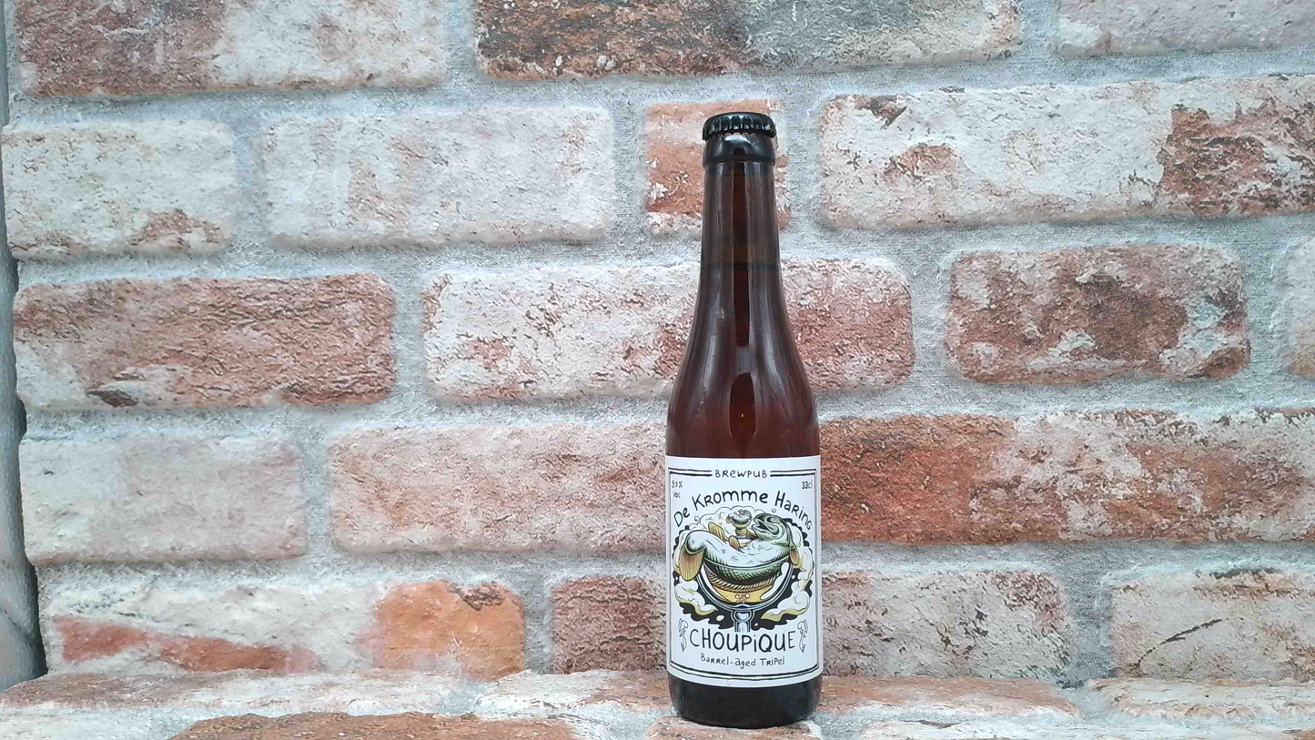 De Kromme Haring Choupique Barrel Aged Tripel - 33 CL