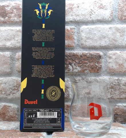 Duvel Barrel Aged Badge #8 Brazil Rum Edition Including. Glas - 75 CL