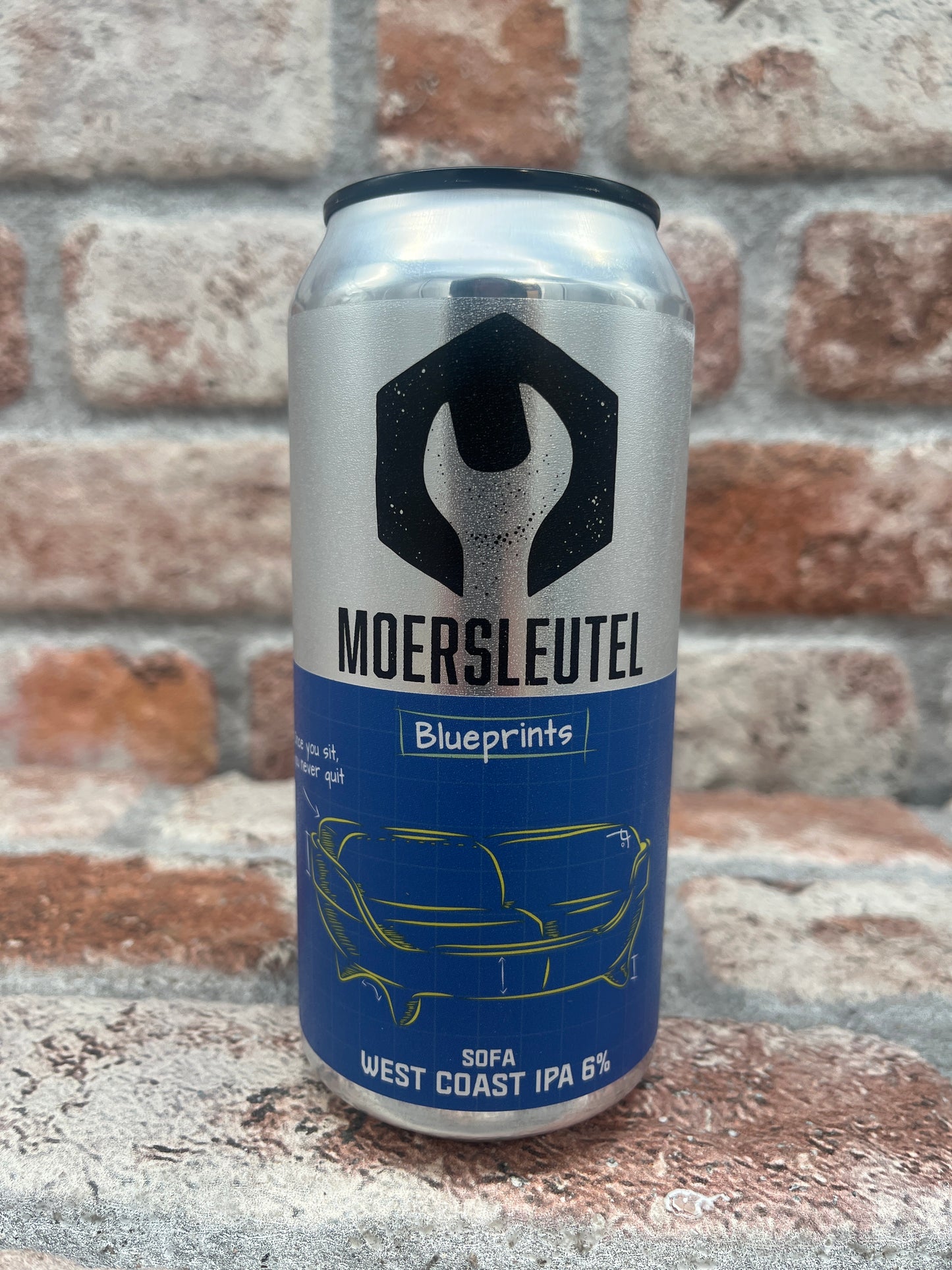 Moersleutel Blueprints: Sofa West Coast IPA - 44 CL