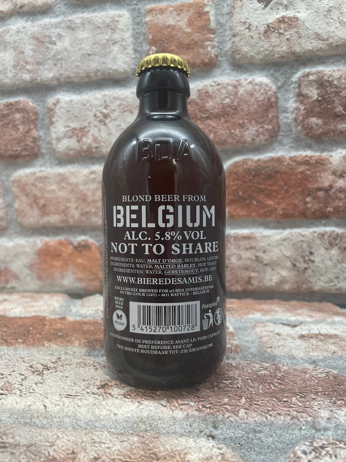 Biere Des Amis Blond - 33 CL