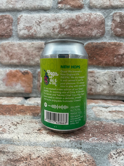 Muifel Brouwerij Oops We Did It: A Can DDH NEIPA - 33 CL