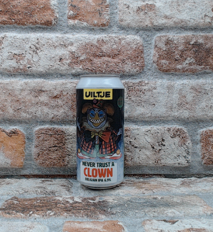 Uiltje Brewing Company Never trust a clown Belgian IPA - 44 CL