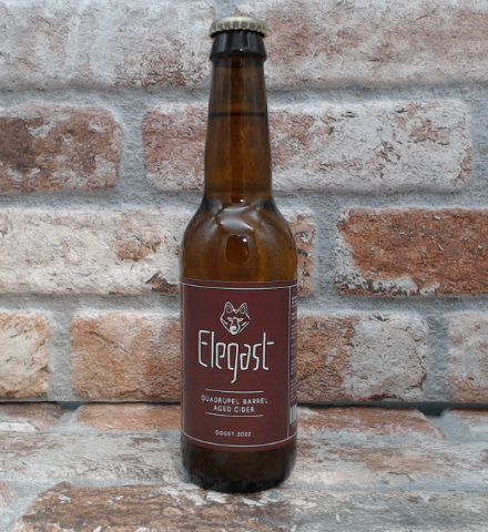 Elegast Quadrupel Barrel Aged Cider - 33 CL