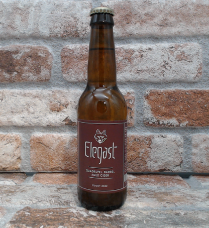 Elegast Quadrupel Barrel Aged Cider – 33 CL