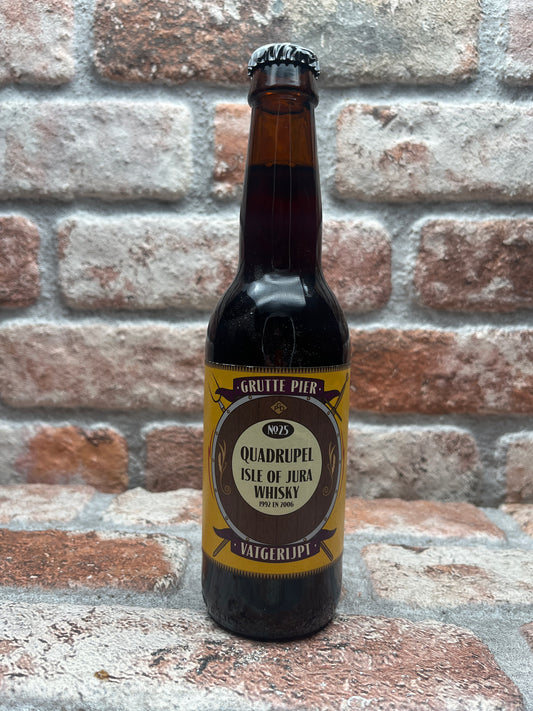 Grutte Pier Vatgerijpt #25 Quadrupel Isle Of Jura Whisky - 33 CL