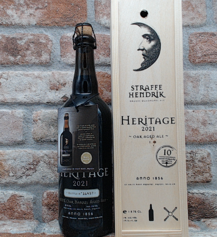 Straffe Hendrik Heritage - met kistje 2021 - 75 CL