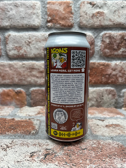 Uiltje Brewing Company Great Granny's Cosy Coffee Cocktail Bock - 44 CL