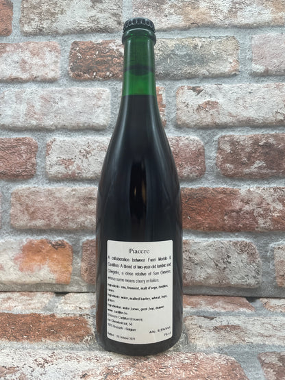 Cantillon Piacere 2021 Lambiek/Geuze - 75 CL