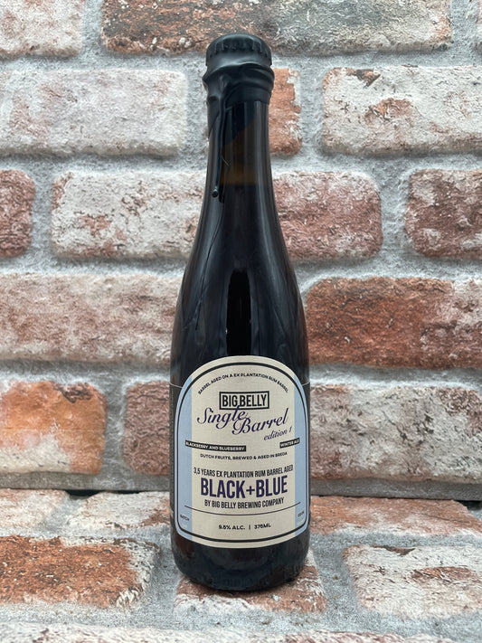 Big Belly Single Barrel Edition 1 - Black And Blue - 37.5 CL - House of Beers Uden