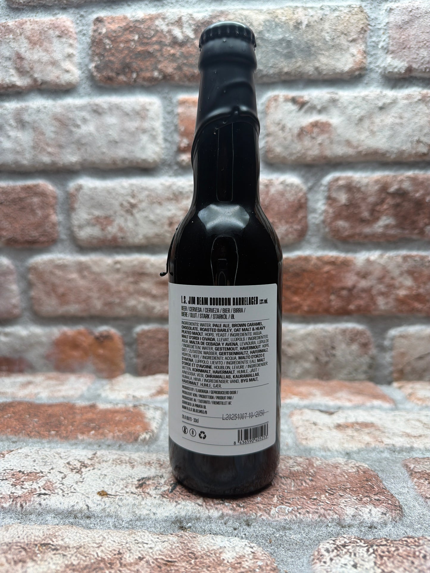 Menno Olivier Cel I Terra Barrel Aged Stout - 33 CL