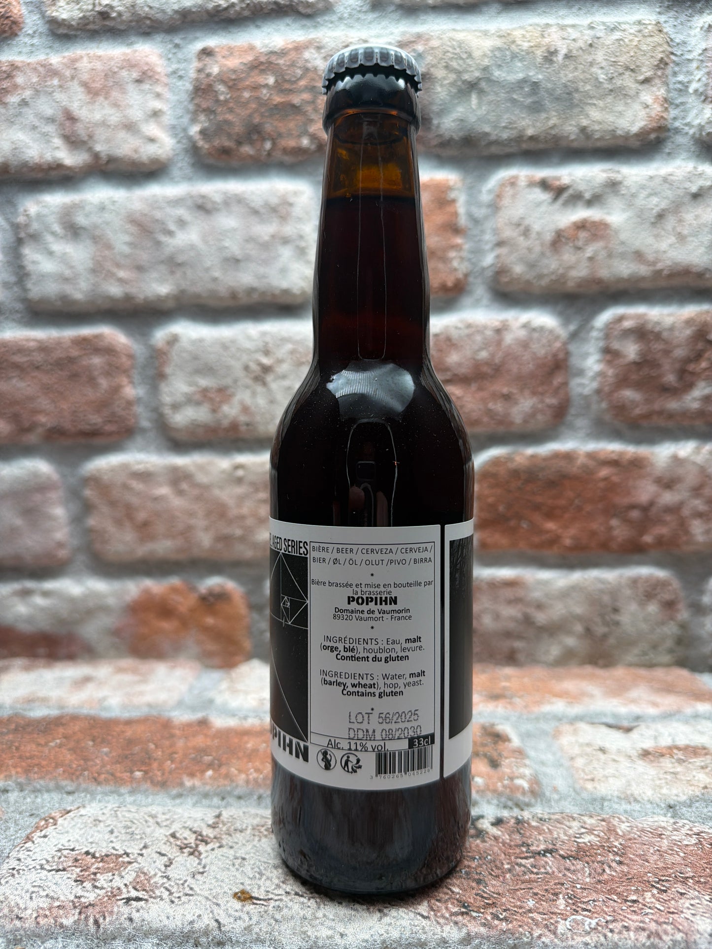 Pophin Barley W. - Barrel Aged Bourbon 36 Mois Barleywine - 33 CL
