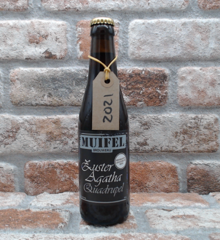 Muifel Brouwerij Zuster Agatha 2021 Quadrupel - 33 CL