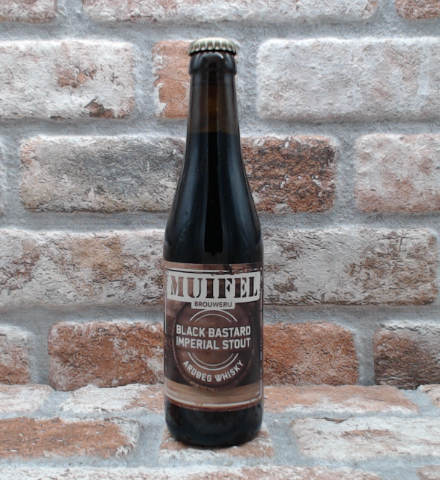 Muifel Brouwerij Black Bastard Imperial Stout Ardbeg Whisky 2022 - 33 CL