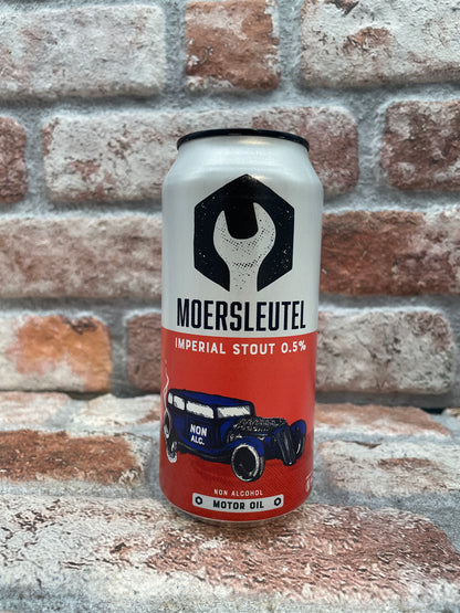Moersleutel Motor Oil Imperial Stout 0.5% Alcoholvrij - 44 CL