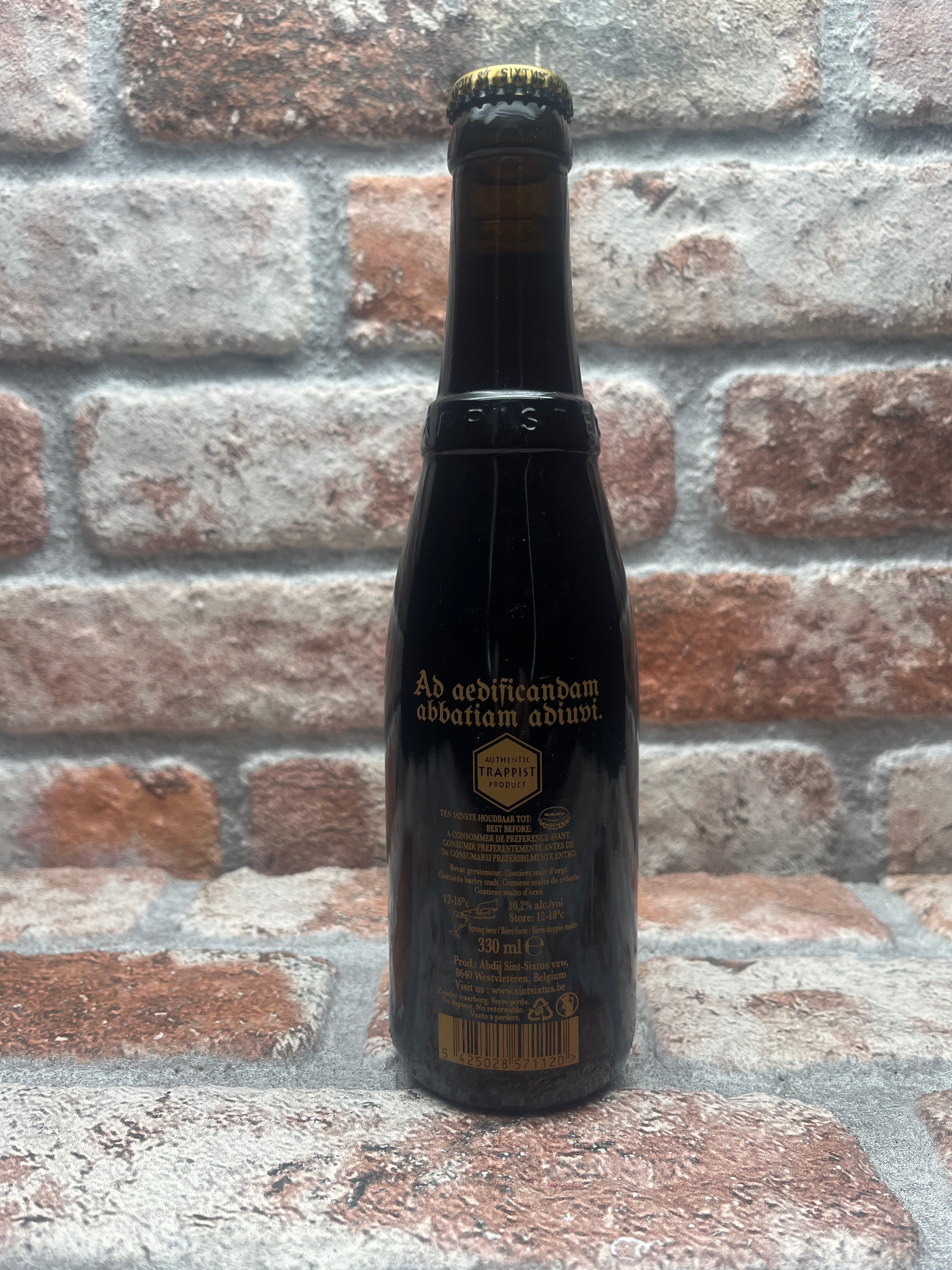 Westvleteren 12 Bouwsteen editie 2012 Quadrupel bier - 33 CL