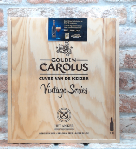 Gouden Carolus Cuvee van de keizer Vintage series 2002-2016-2017 Quadrupel - 75 CL