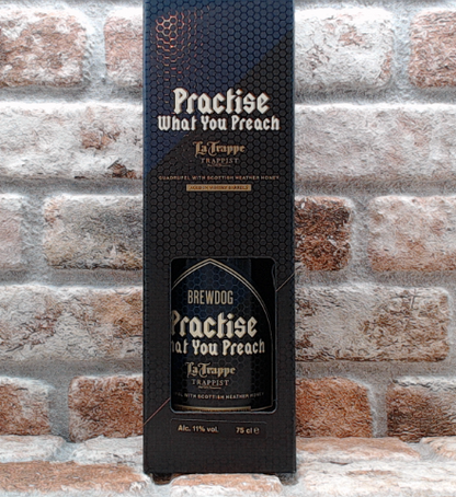 La Trappe Practice what you preach barrel-aged 2021 2021 - 75 CL