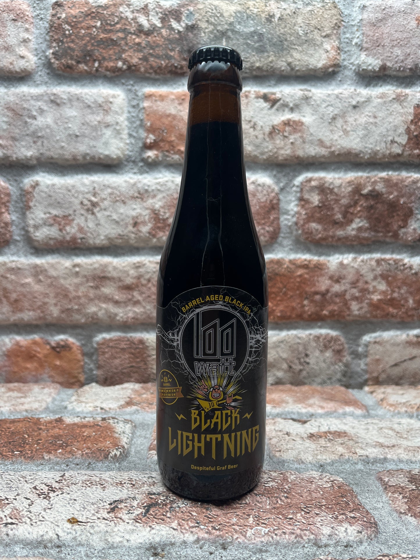100 Watt Black Lightning IPA - 33 CL