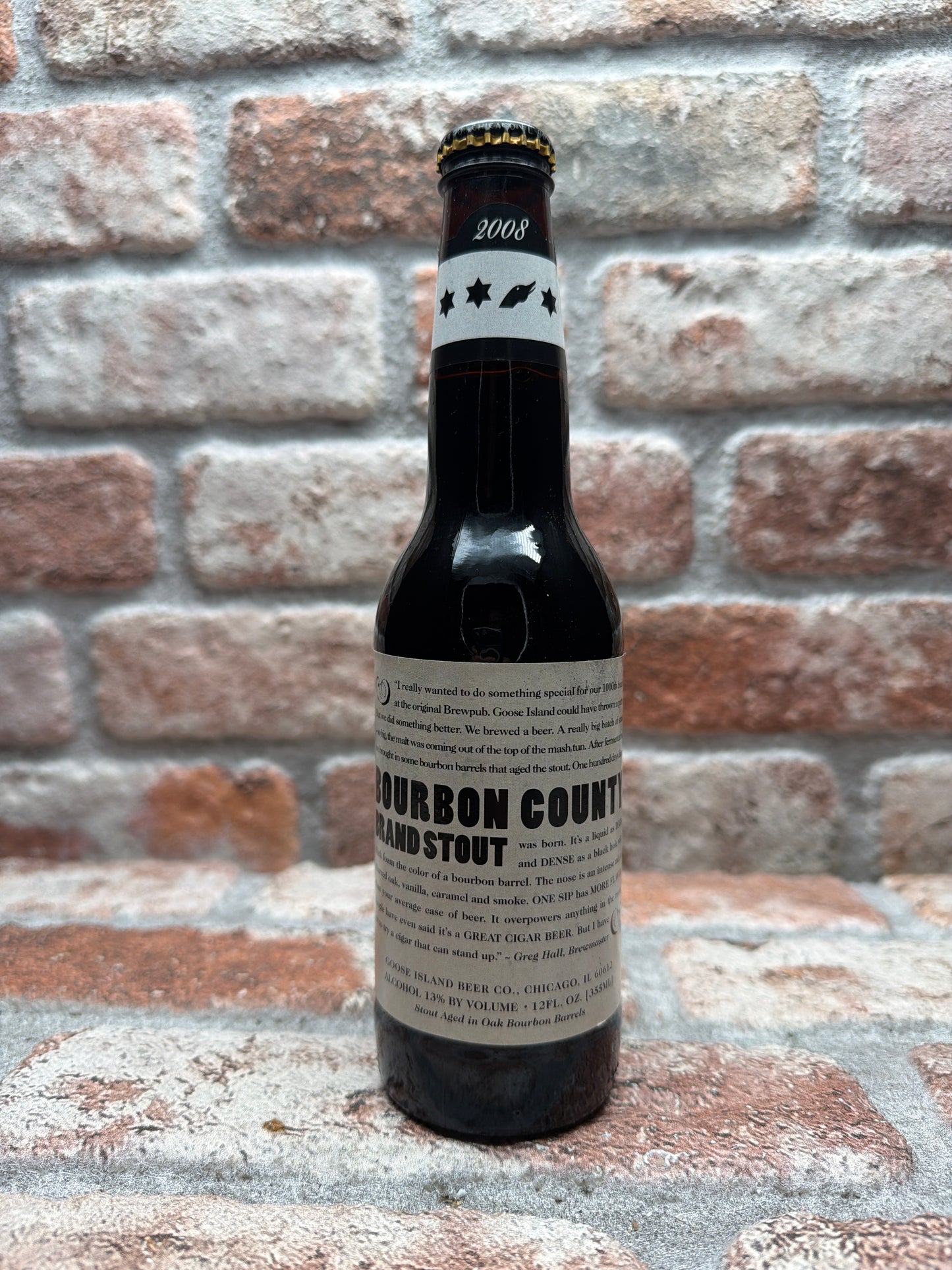 Goose Island Bourbon County Brand Stout 2008 Stout - 35 CL