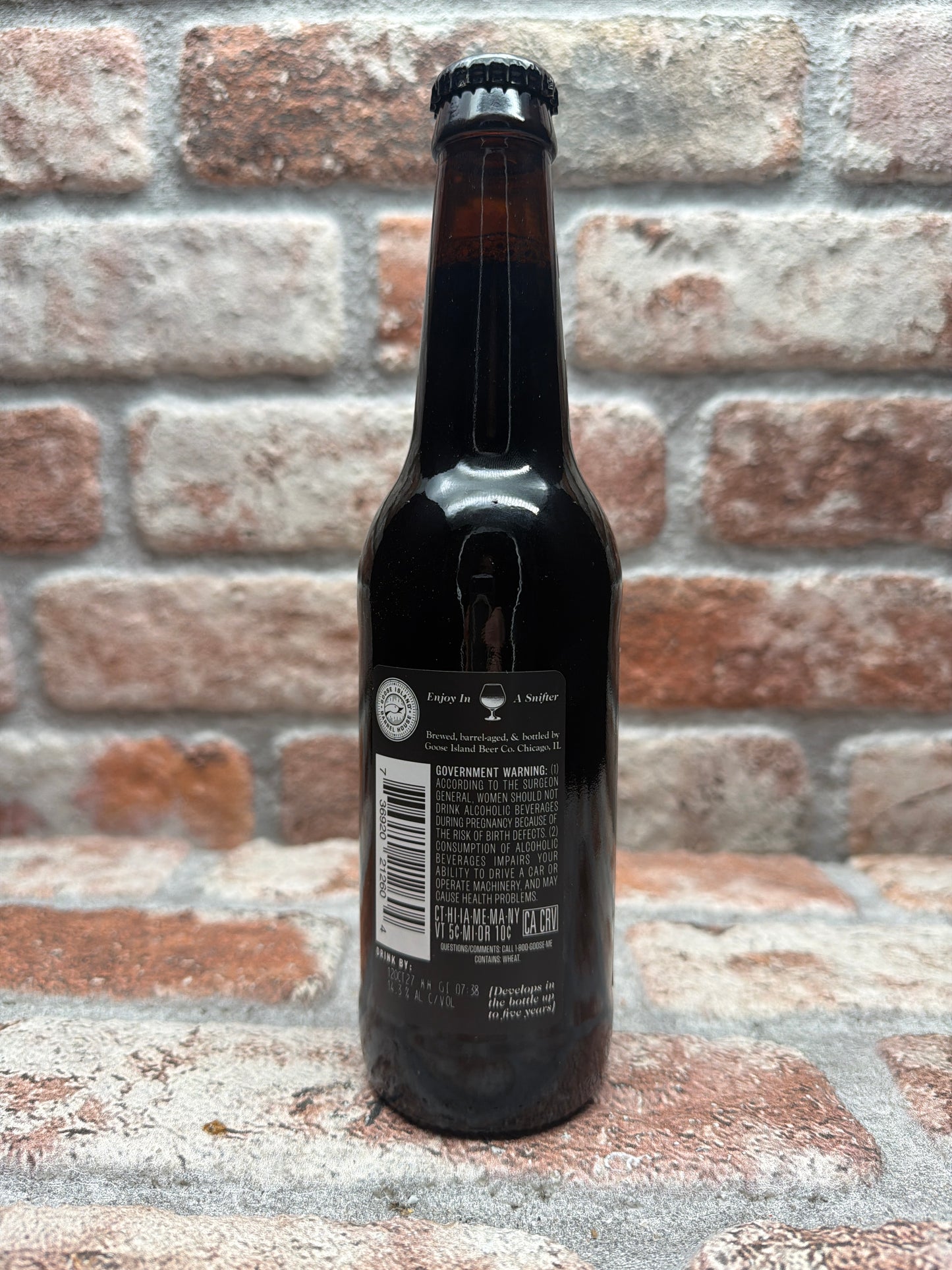 Goose Island Bourbon County Brand Stout (Heaven Hill Barrels) 2022 Stout - 35 CL