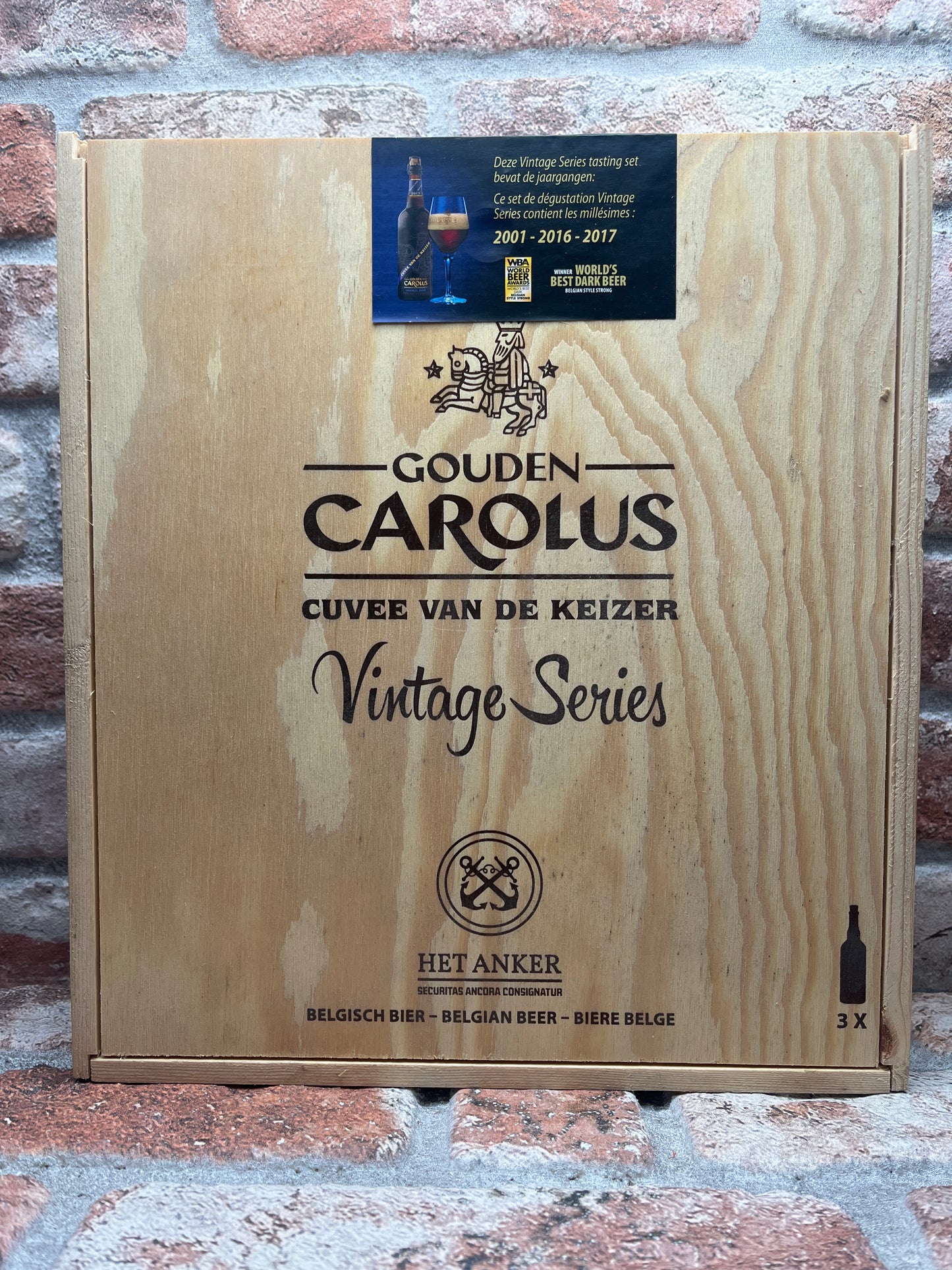 Gouden Carolus Cuvee Van De Keizer Vintage Series 2001-2016-2017 Quadrupel - 75 CL