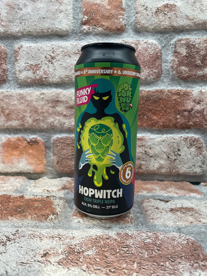 Funky Fluid Hopwitch DDH Triple NEIPA - 44 CL