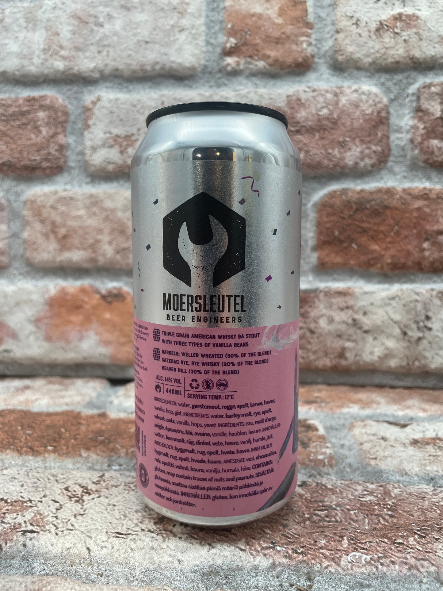 Moersleutel 9 years: Calypso's Temptation Mega Pastry BA Stout - 44 CL