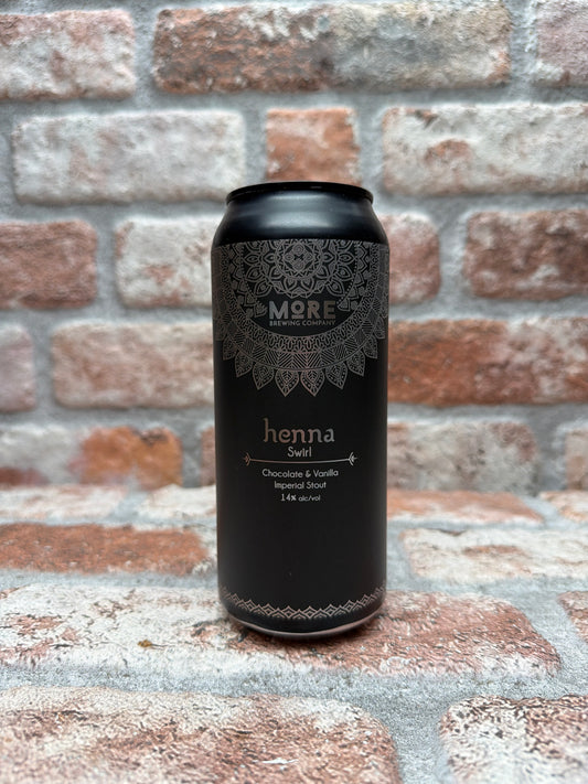 More Brewing Company Henna: Swirl Stout - 47.3 CL (1 pint)