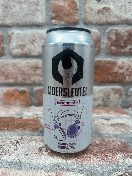 Moersleutel Blueprints: Headphones NEIPA - 44 CL