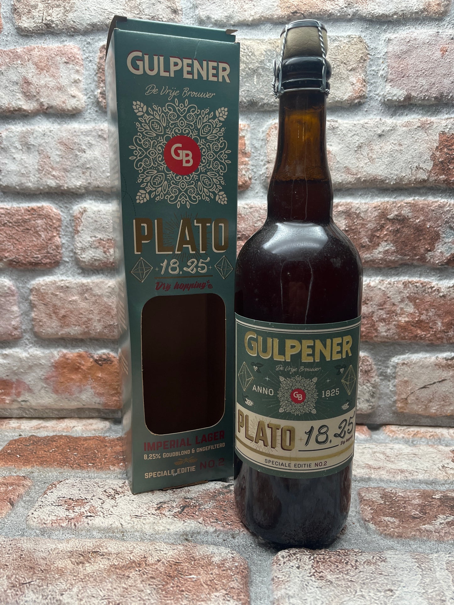 Gulpener Plato 18.25 Speciale Editie No. 2 2016 Lager - 75 CL