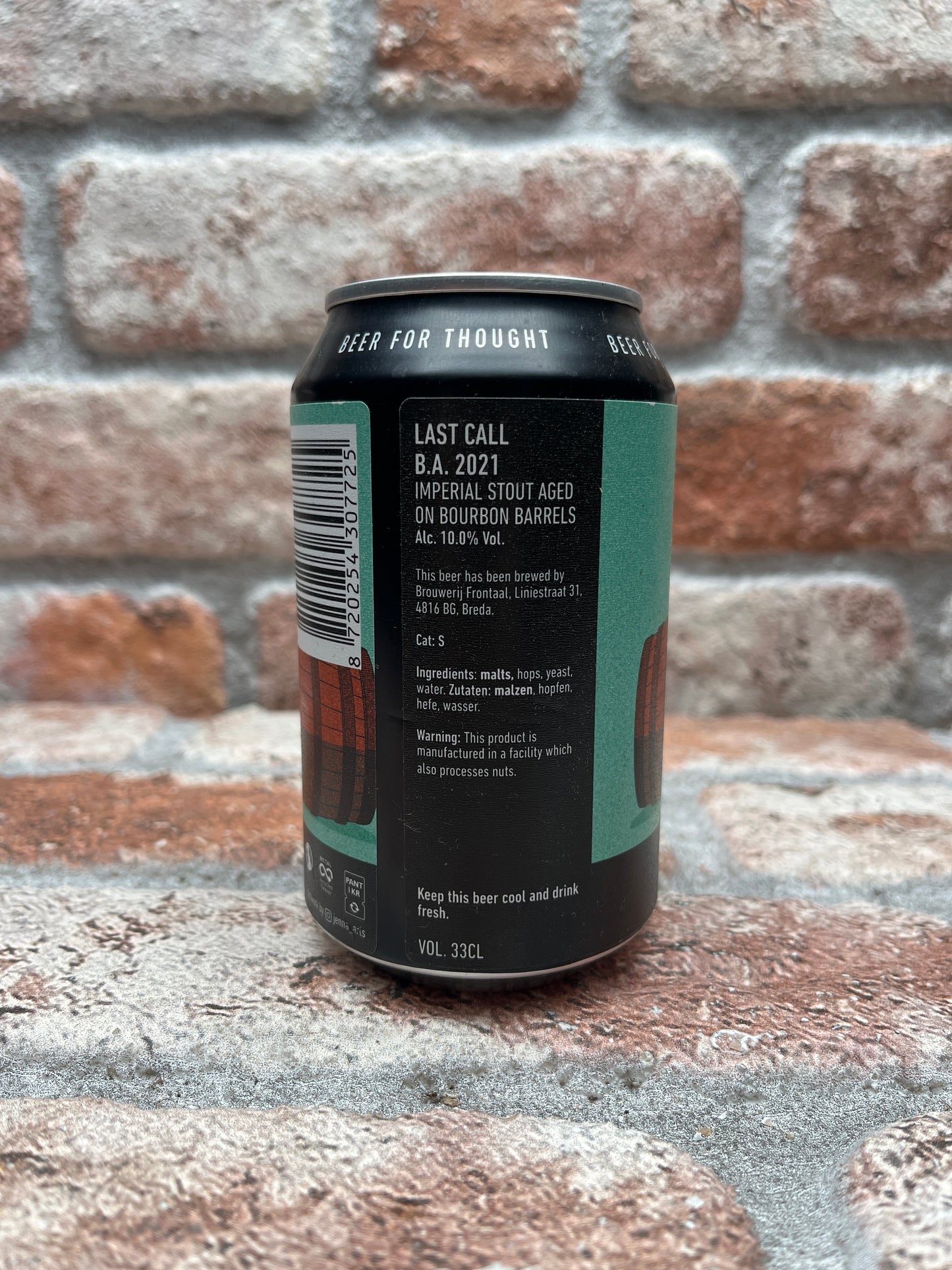 Frontaal Last Call BA 2021 Stout - 33 CL