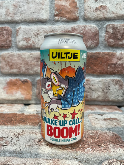 Uiltje Brewing Company Wake Up Call... Boom! Double NEIPA - 44 CL