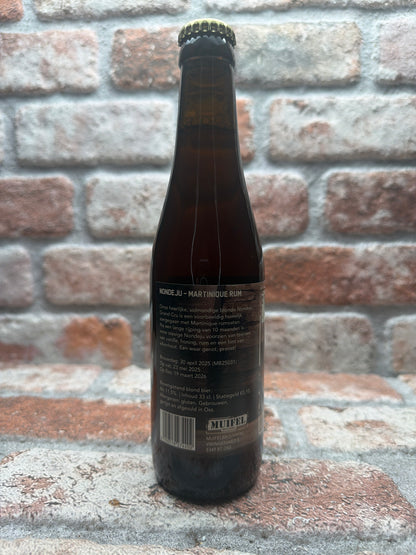 Muifel Brouwerij Vatgerijpt #22 Nondeju Grand Cru Martinique Rum Blond - 33 CL