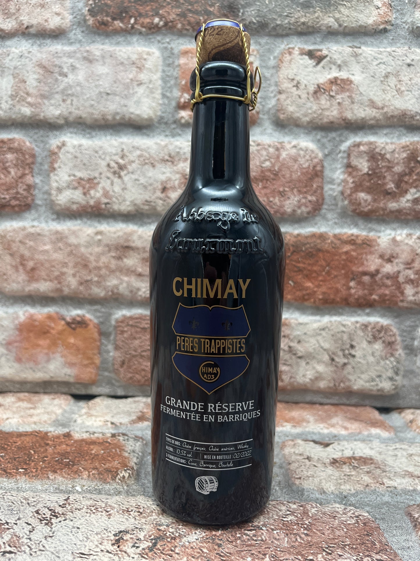 Chimay Grande Réserve Fermentee En Barriques - Chene Francais, Chene Américain, Whisky (02/2022) Quadrupel - 37.5 CL
