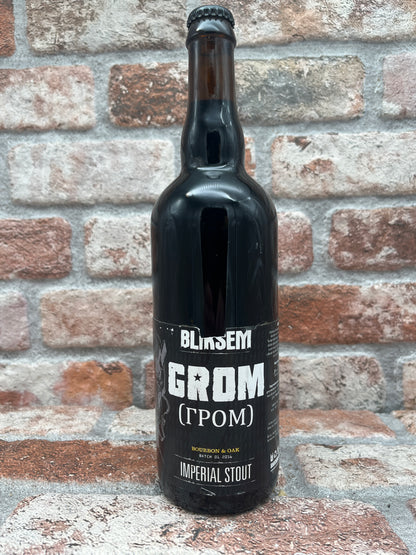 Brouwerij Bliksem GROM Bourbon & Oak 2016 Stout - 75 CL