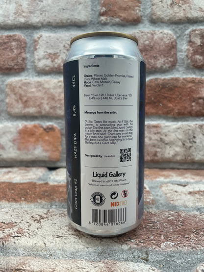 Liquid Gallery Giant Leap #2 Hazy DIPA - 44 CL