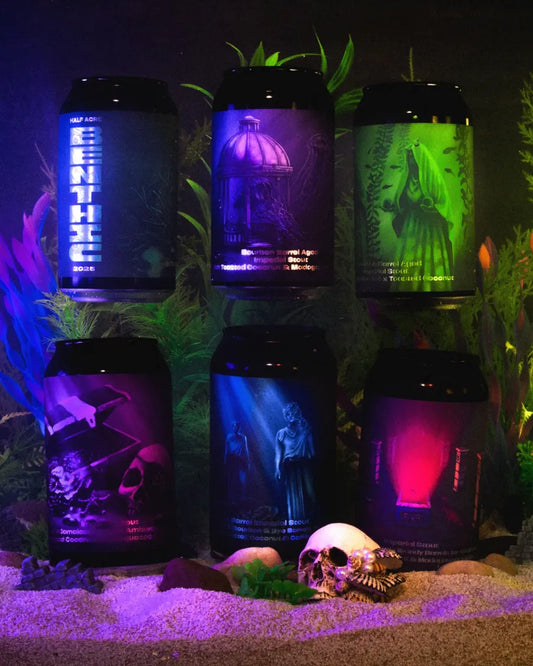 Half Acre Bethic set van 6 blikken 2025 Stout - 33 CL