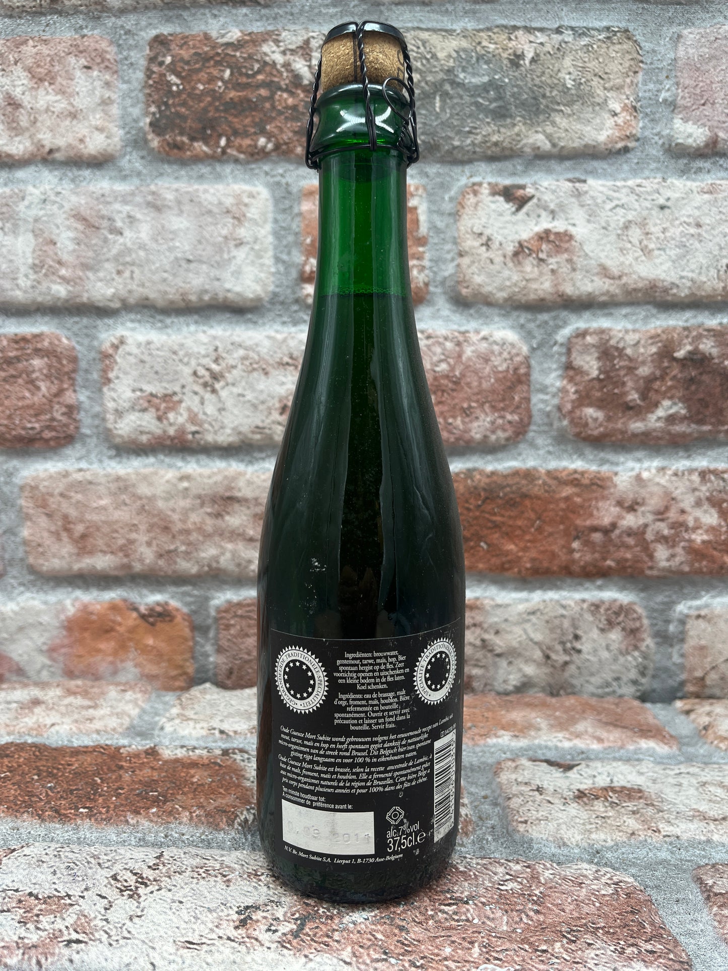 Mort Subite Oude Gueuze Lambic 2001 Lambiek/Geuze - 37.5 CL