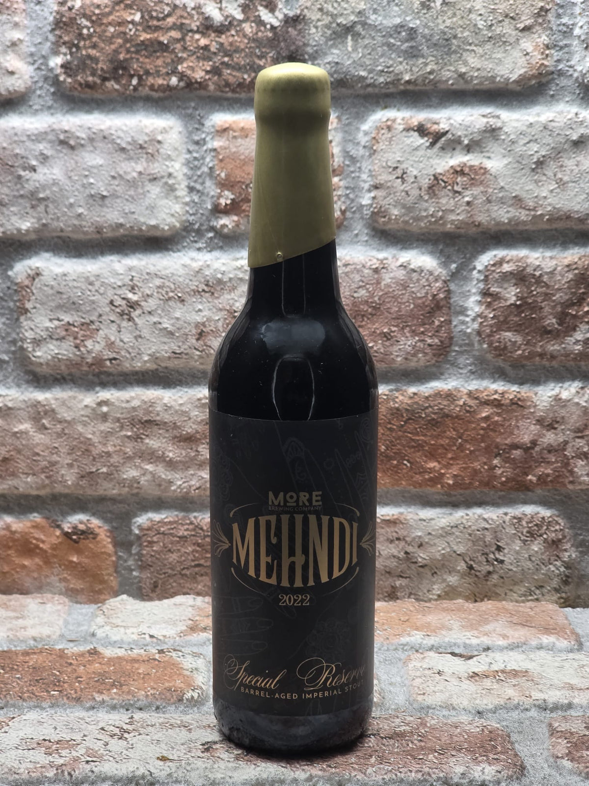More Brewing Company Mehndi Special Reserve (2022)(b2) Stout - 50 CL