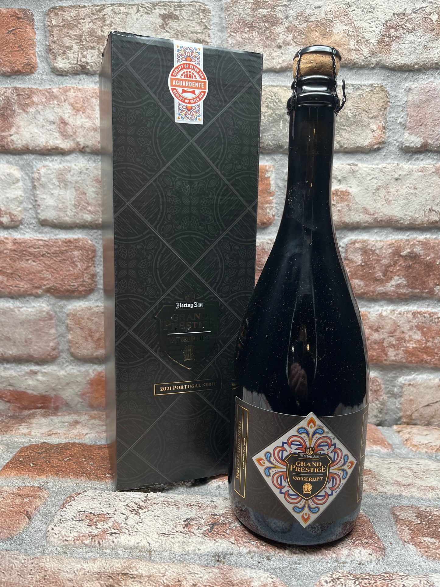 Hertog Jan Grand Prestige Vatgerijpt Aquardente 2021 Barleywine - 75 CL