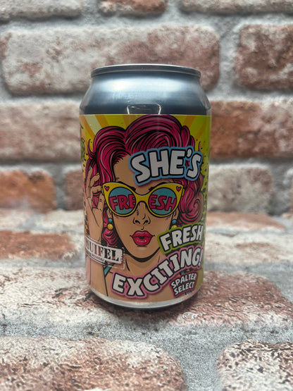 Muifel Brouwerij She's Fresh Fresh Exciting Edellager 2025 Pilsner - 33 CL