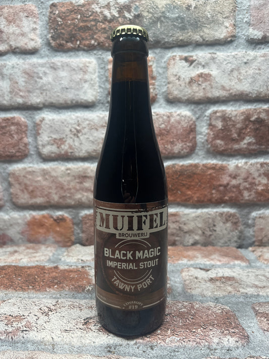 Muifel Brouwerij Vatgerijpt #19 Black Magic Tawny Port Stout - 33 CL
