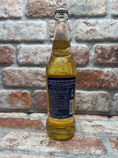 Westons Stowford Press Low Alcohol Cider Alcoholvrij - 50 CL