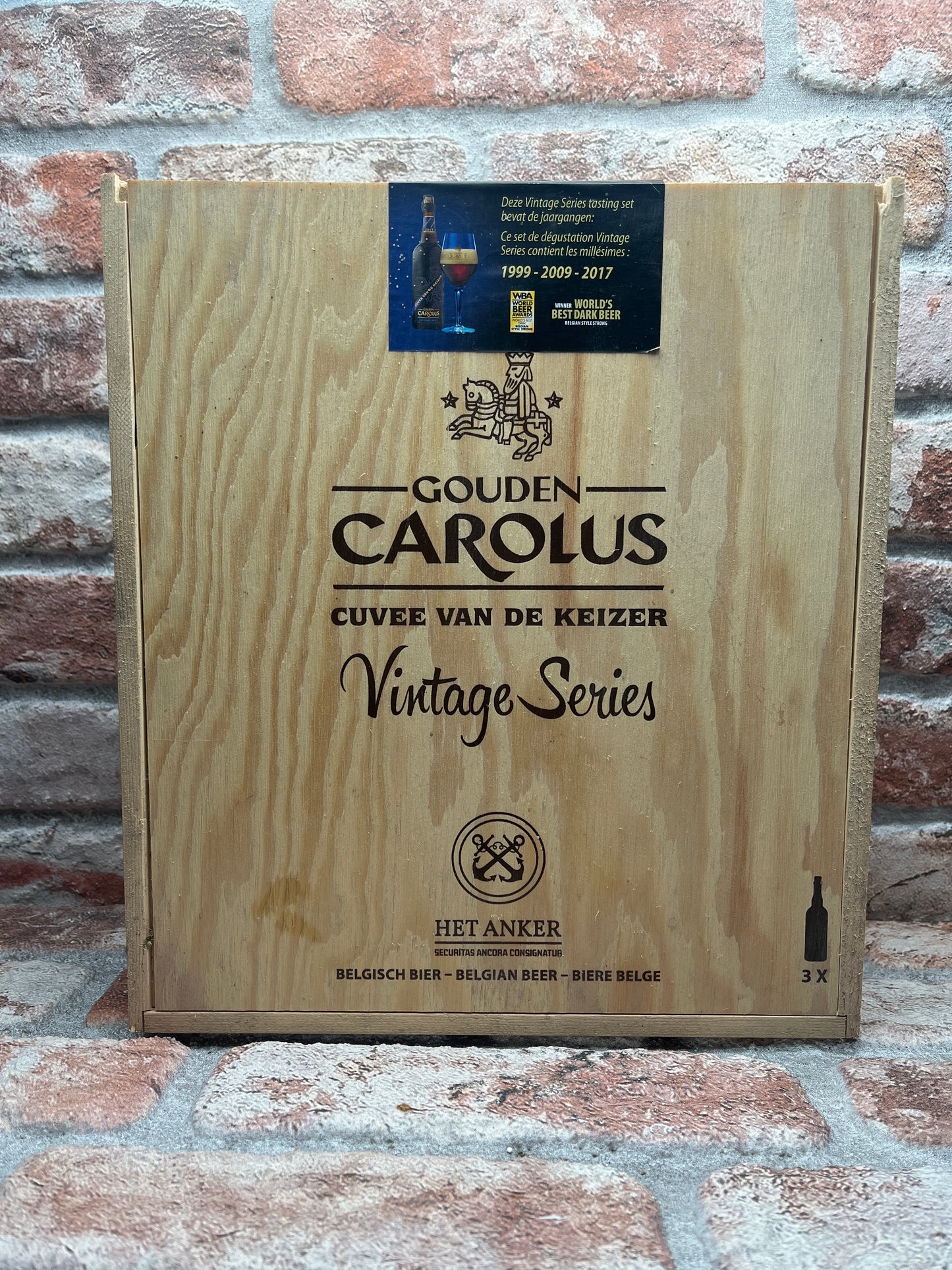 Gouden Carolus Cuvee Van De Keizer Vintage Series 1999-2009-2017 Quadrupel - 75 CL