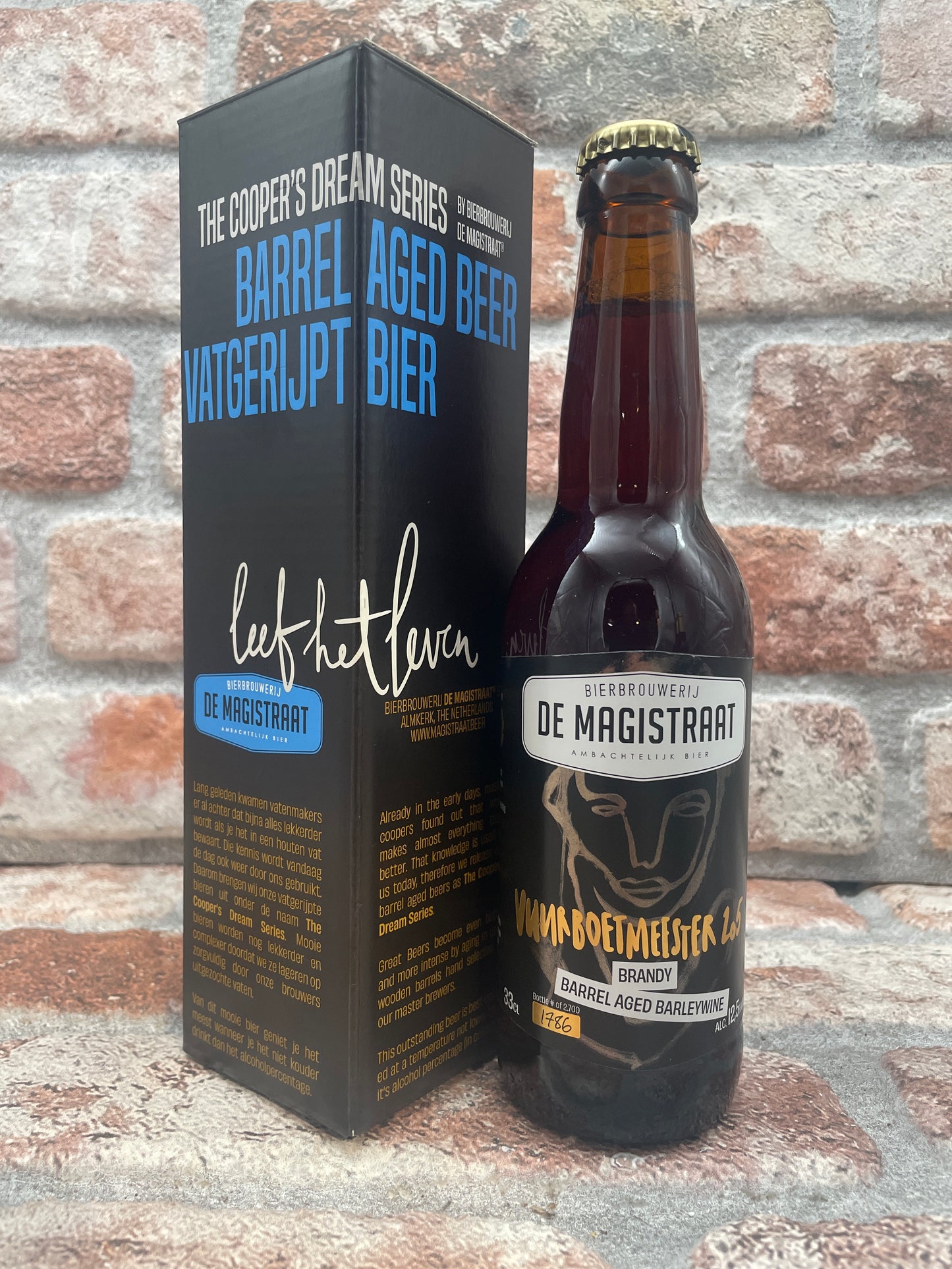 De Magistraat Vuurboetmeester 205 - Brandy Barrel Aged Barleywine - 33 CL