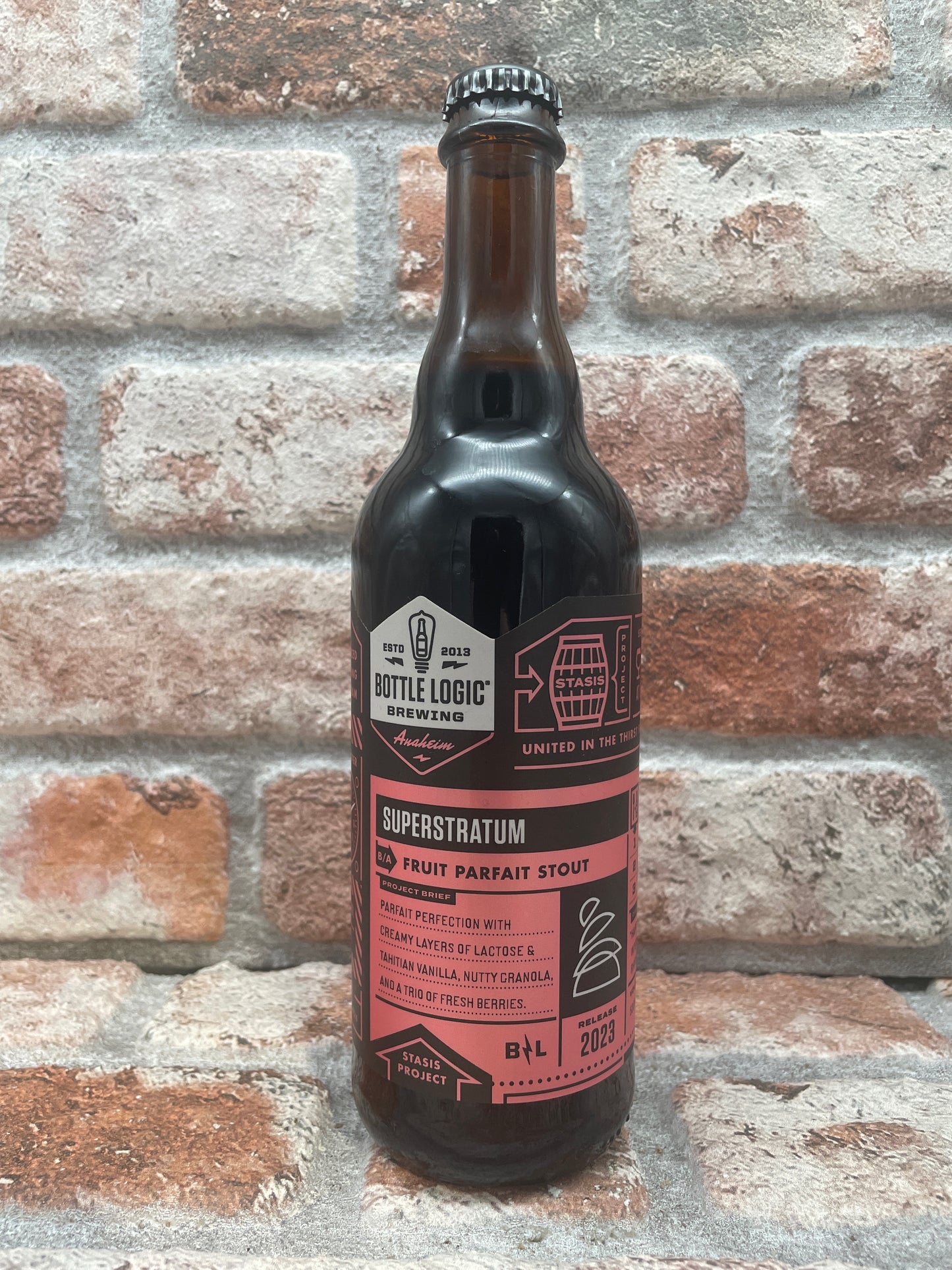 Bottle Logic Superstratum 2023 Stout - 47.3 CL (1 pint)